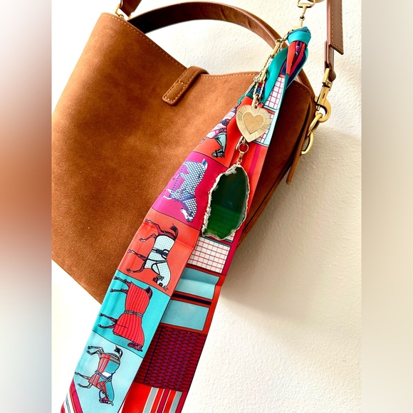 Handmade Accessories - Lonestar Belle Horse Scarf Bag Charm